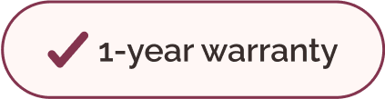 1-year warranty