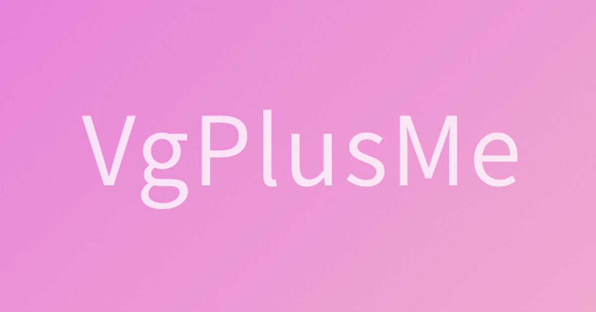 VgPlusMe logo