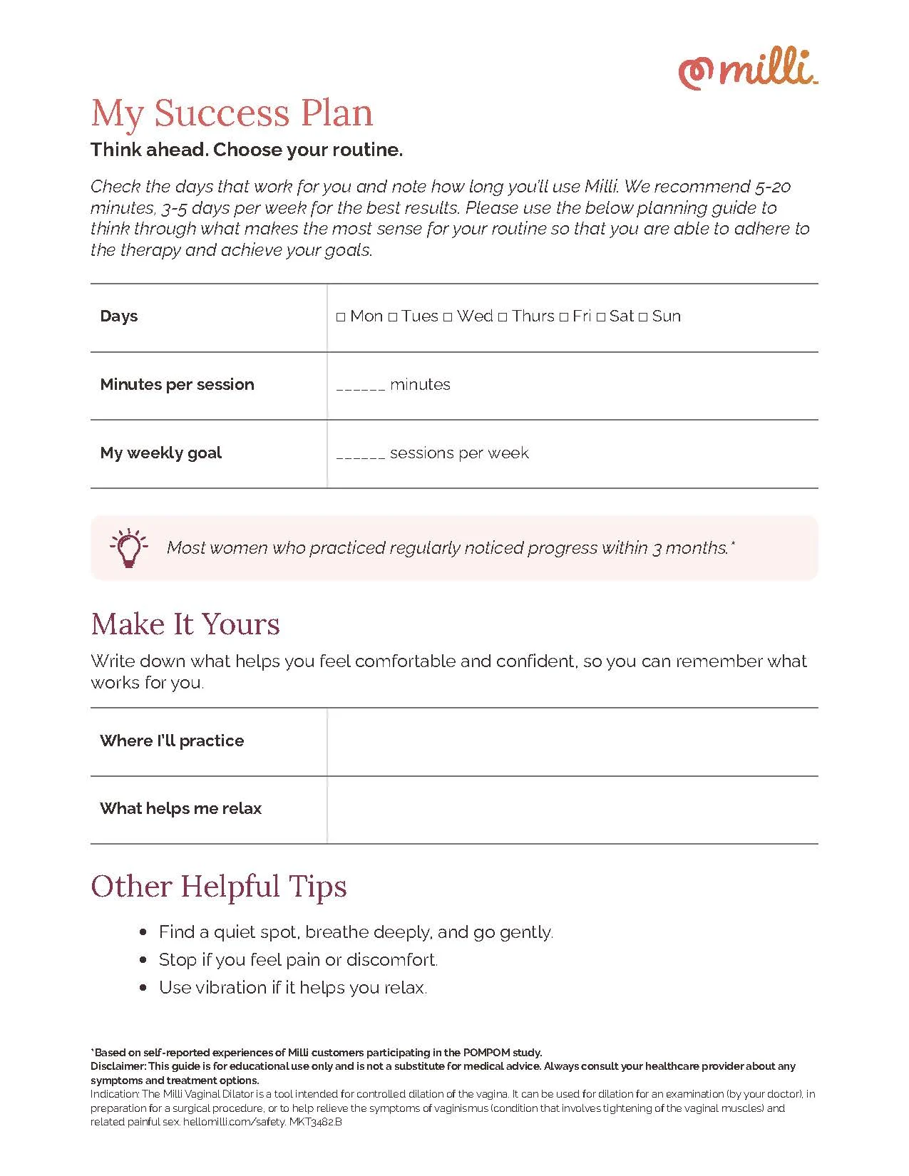 cover of usage planner
